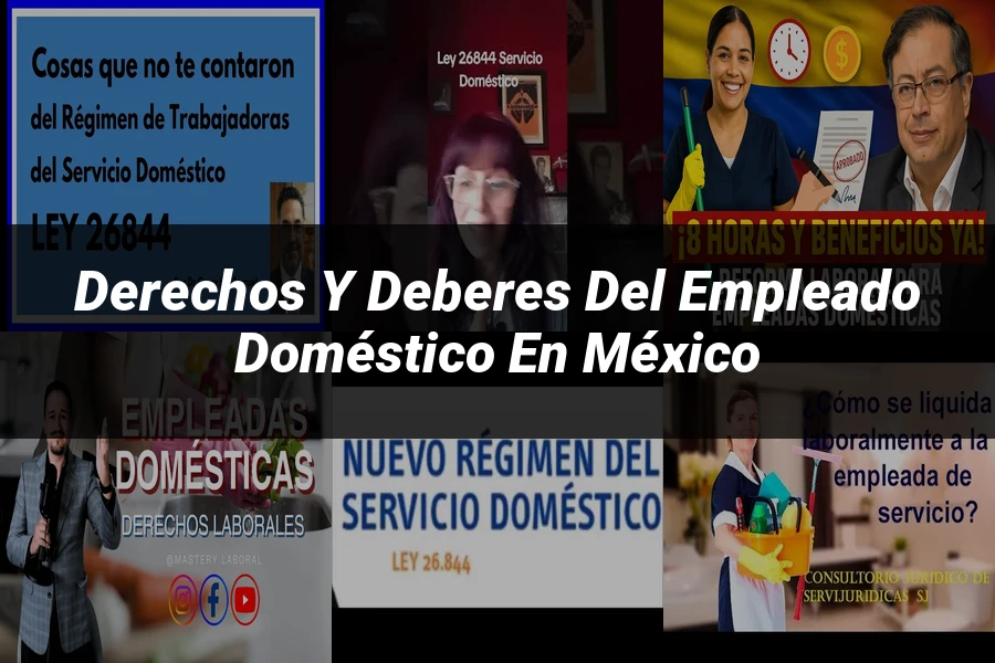 "Derechos y Deberes del Empleado Doméstico en México"