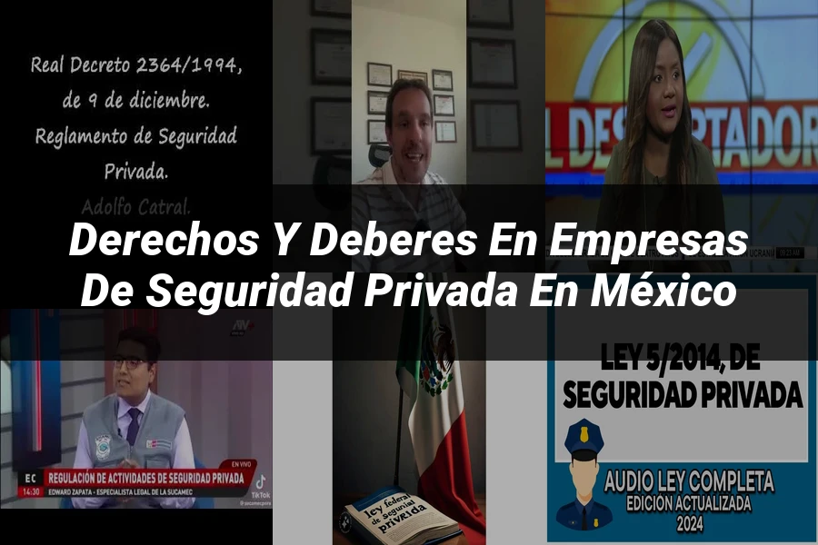 "Derechos y Deberes en Empresas de Seguridad Privada en México"