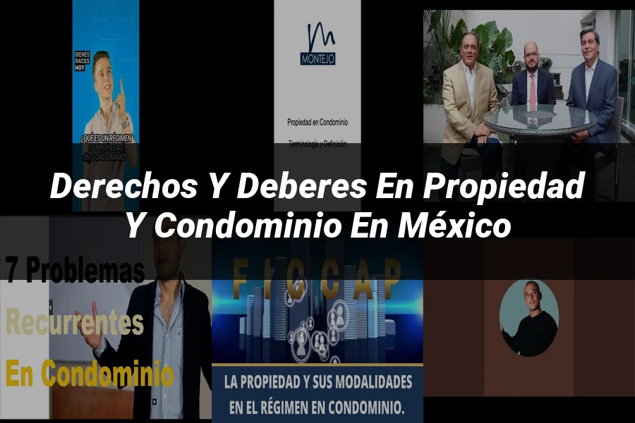"Derechos y Deberes en Propiedad y Condominio en México"
