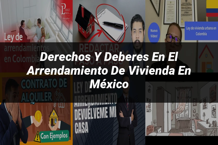 "Derechos y Deberes en el Arrendamiento de Vivienda en México"