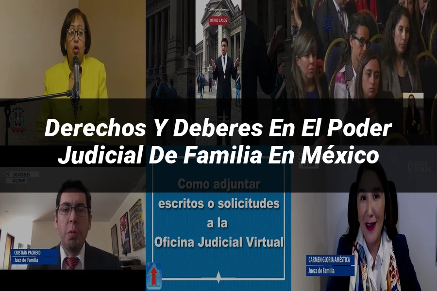 "Derechos y Deberes en el Poder Judicial de Familia en México"