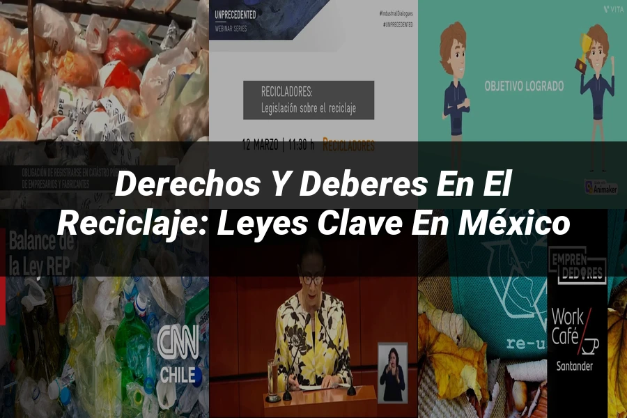"Derechos y Deberes en el Reciclaje: Leyes Clave en México"