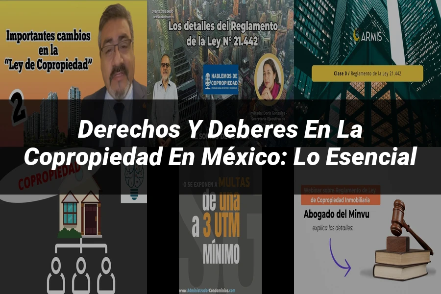 "Derechos y Deberes en la Copropiedad en México: Lo Esencial"