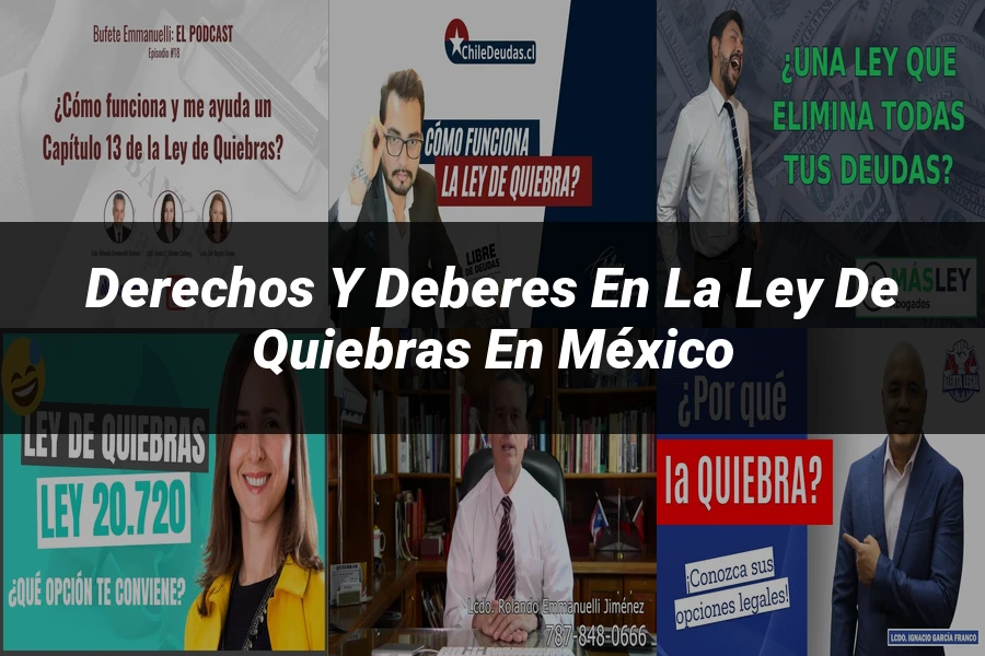 "Derechos y Deberes en la Ley de Quiebras en México"