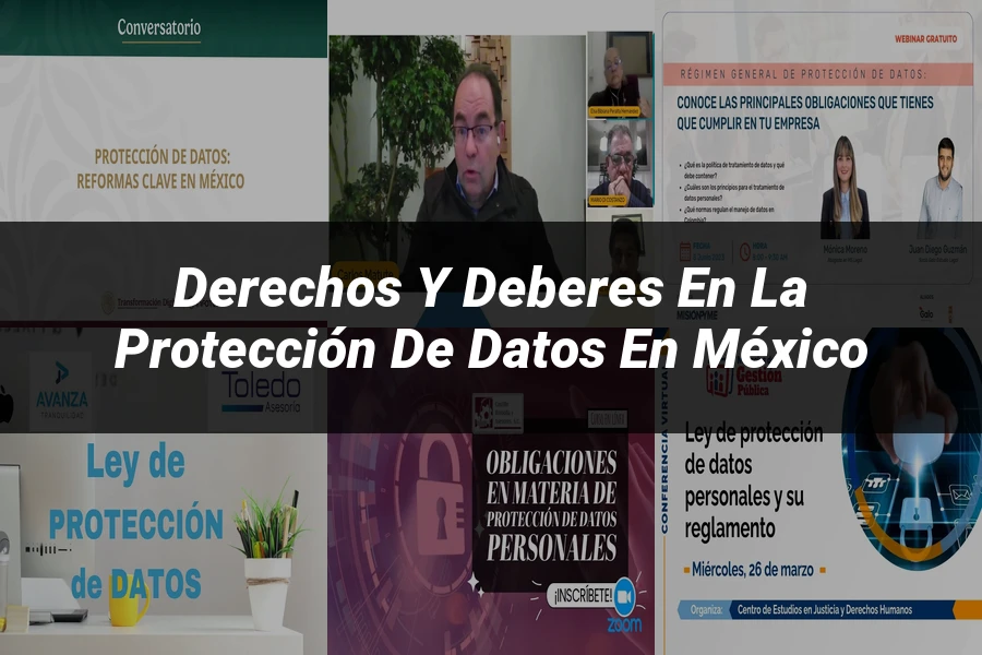 "Derechos y Deberes en la Protección de Datos en México"