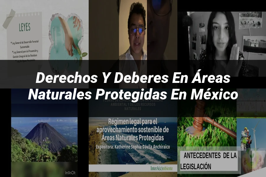 "Derechos y Deberes en Áreas Naturales Protegidas en México"