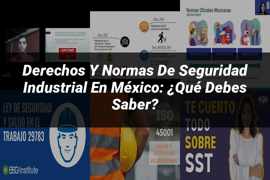 "Derechos y Normas de Seguridad Industrial en México: ¿Qué Debes Saber?"