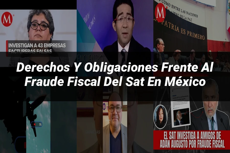 "Derechos y Obligaciones Frente al Fraude Fiscal del SAT en México"
