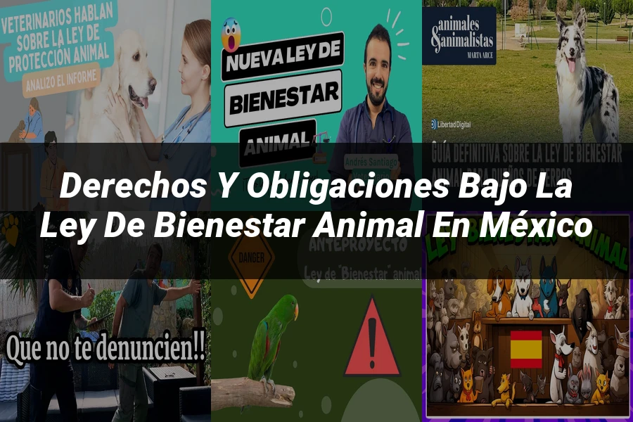 "Derechos y Obligaciones bajo la Ley de Bienestar Animal en México"