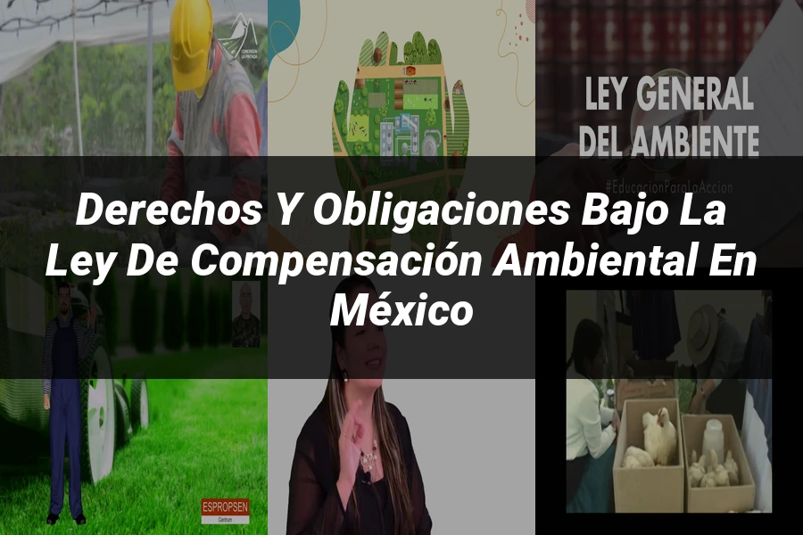"Derechos y Obligaciones bajo la Ley de Compensación Ambiental en México"