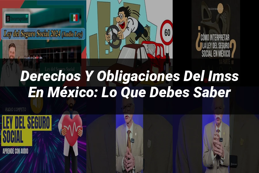 "Derechos y Obligaciones del IMSS en México: Lo que Debes Saber"