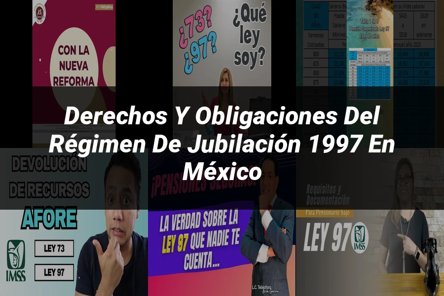 "Derechos y Obligaciones del Régimen de Jubilación 1997 en México"
