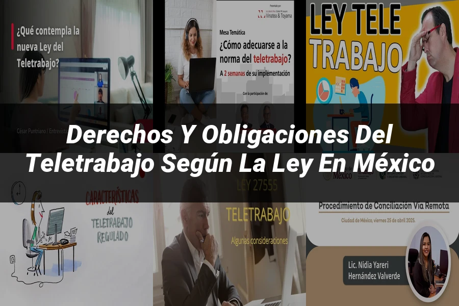 "Derechos y Obligaciones del Teletrabajo según la Ley en México"