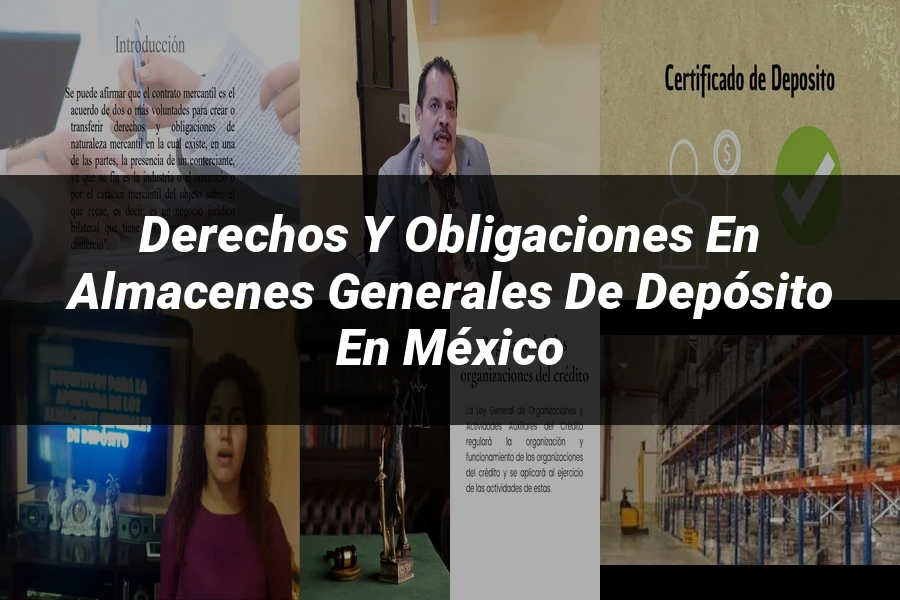 "Derechos y Obligaciones en Almacenes Generales de Depósito en México"