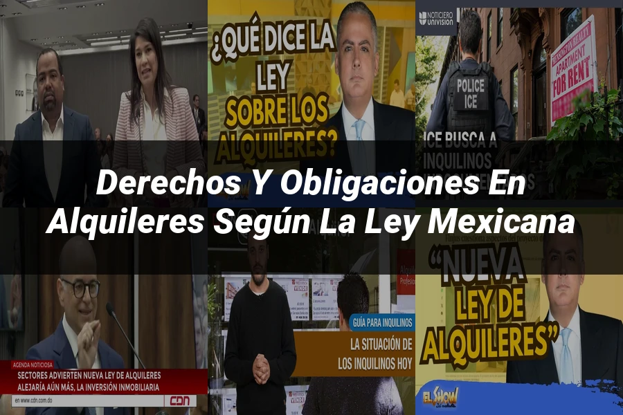 "Derechos y Obligaciones en Alquileres según la Ley Mexicana"