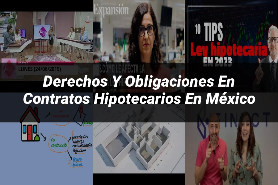 "Derechos y Obligaciones en Contratos Hipotecarios en México"