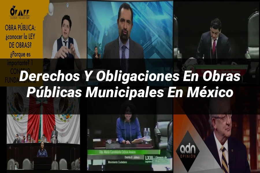 "Derechos y Obligaciones en Obras Públicas Municipales en México"