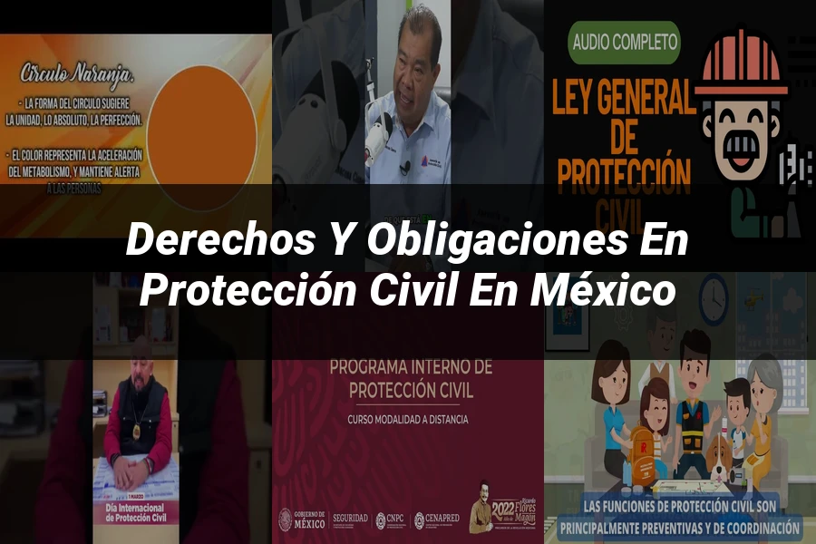"Derechos y Obligaciones en Protección Civil en México"