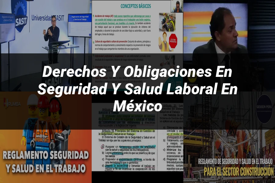 "Derechos y Obligaciones en Seguridad y Salud Laboral en México"