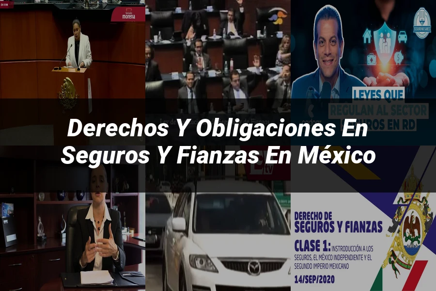 "Derechos y Obligaciones en Seguros y Fianzas en México"