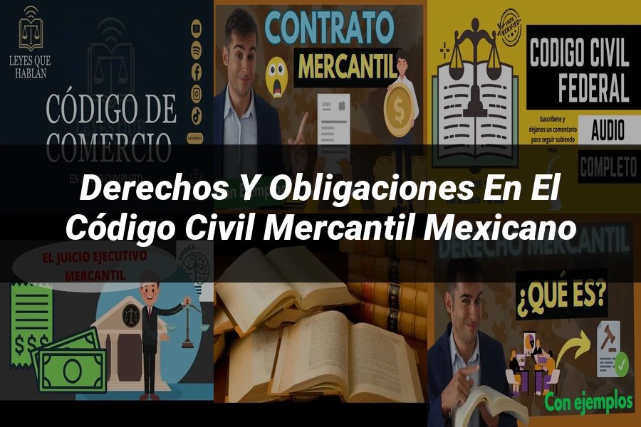 "Derechos y Obligaciones en el Código Civil Mercantil Mexicano"