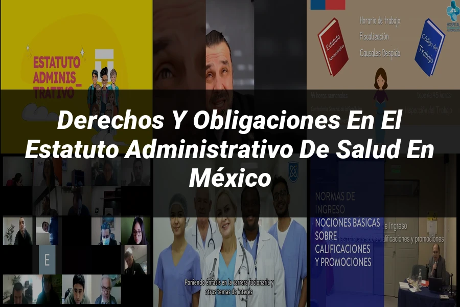 "Derechos y Obligaciones en el Estatuto Administrativo de Salud en México"