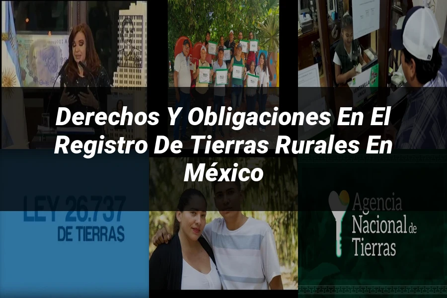 "Derechos y Obligaciones en el Registro de Tierras Rurales en México"