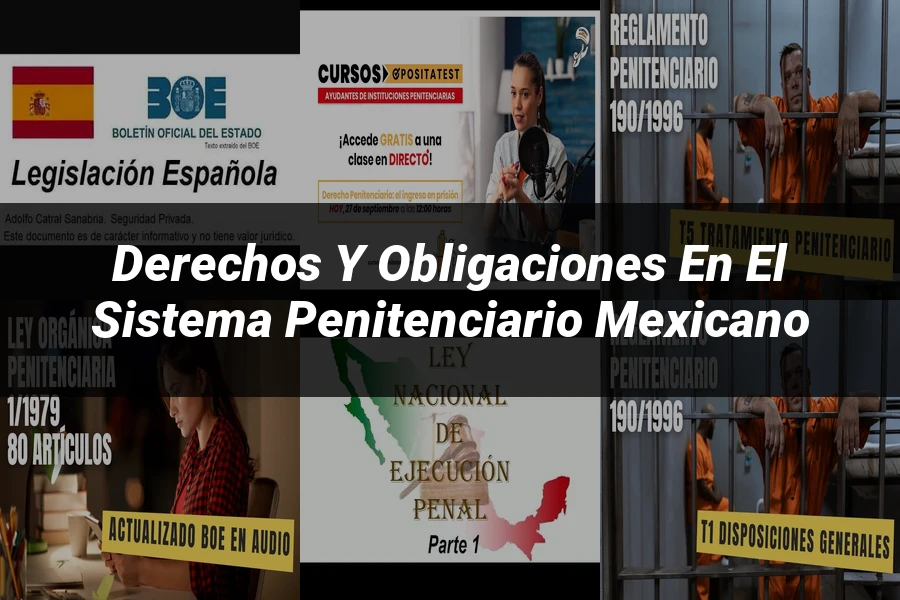 "Derechos y Obligaciones en el Sistema Penitenciario Mexicano"