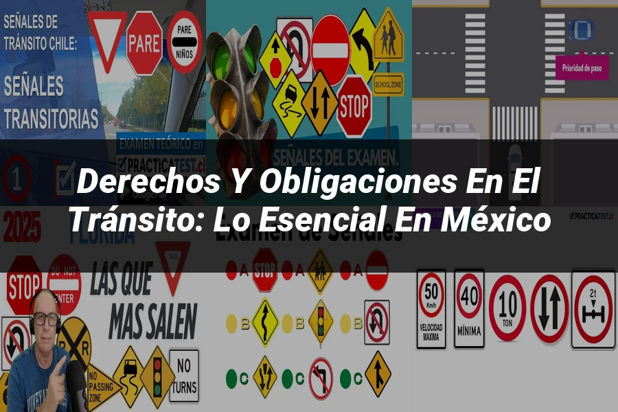"Derechos y Obligaciones en el Tránsito: Lo Esencial en México"