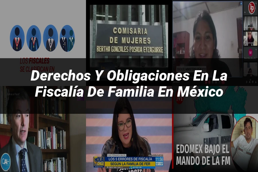 "Derechos y Obligaciones en la Fiscalía de Familia en México"