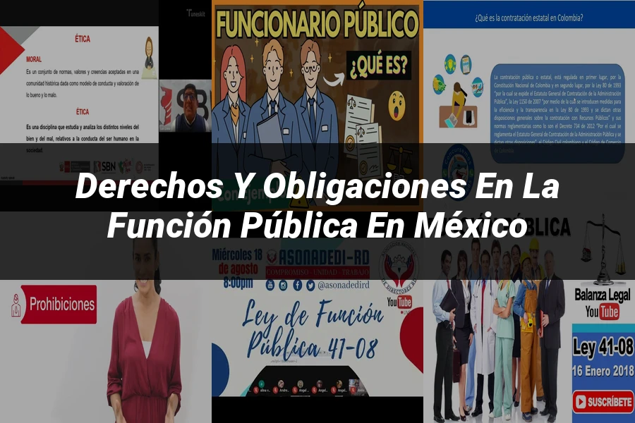 "Derechos y Obligaciones en la Función Pública en México"
