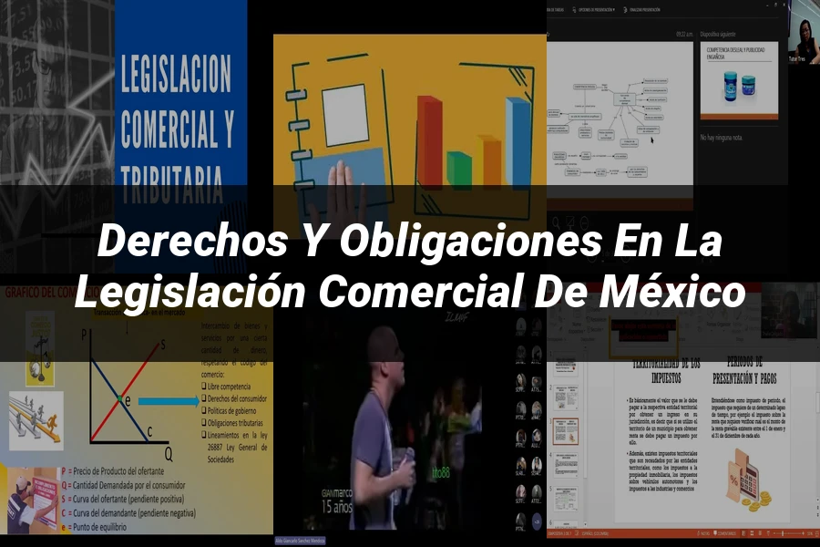 "Derechos y Obligaciones en la Legislación Comercial de México"