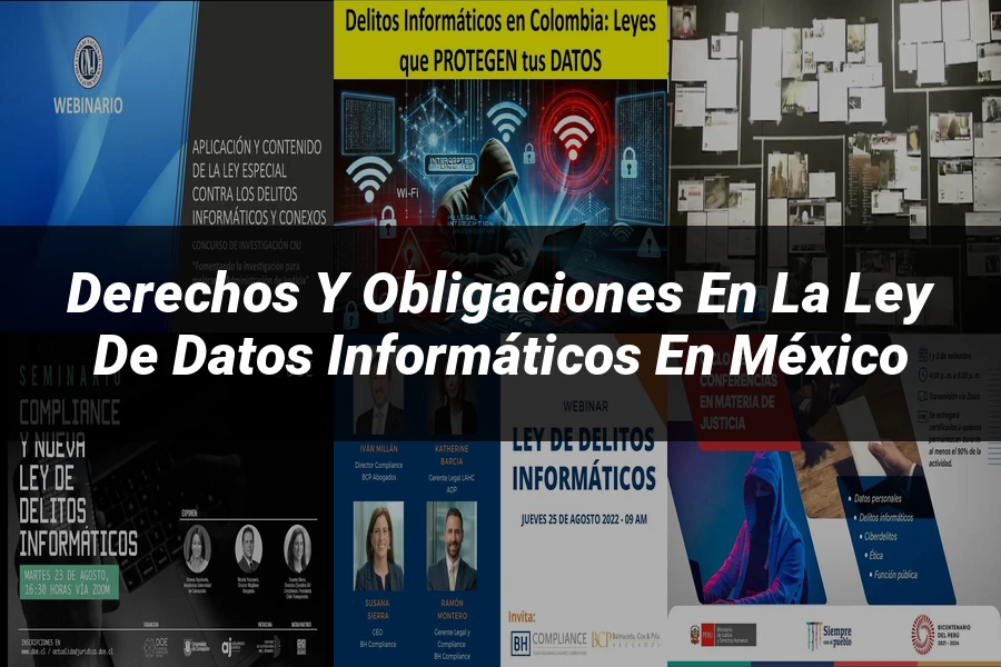 "Derechos y Obligaciones en la Ley de Datos Informáticos en México"