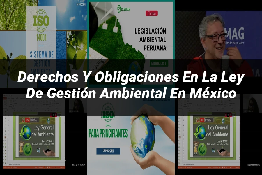 "Derechos y Obligaciones en la Ley de Gestión Ambiental en México"