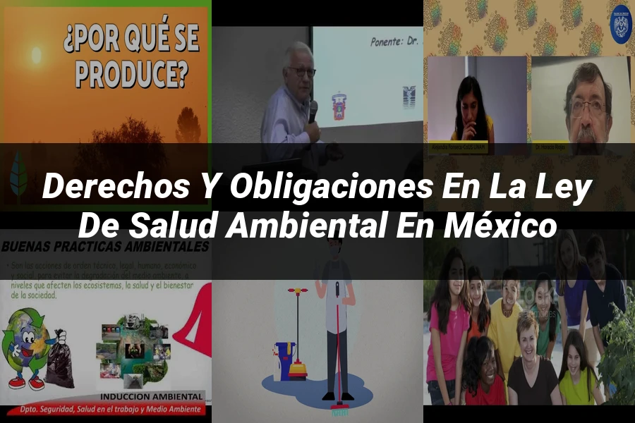 "Derechos y Obligaciones en la Ley de Salud Ambiental en México"