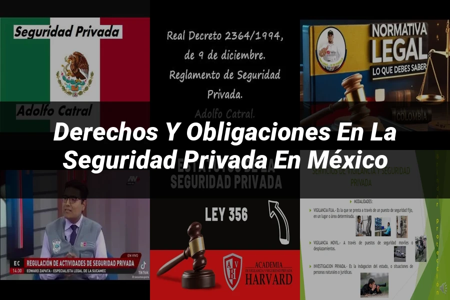 "Derechos y Obligaciones en la Seguridad Privada en México"