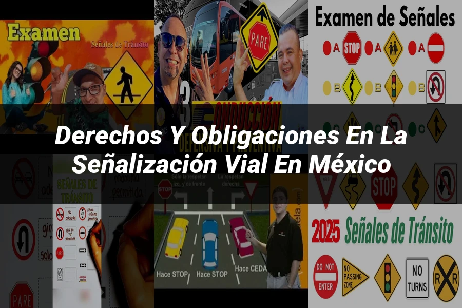 "Derechos y Obligaciones en la Señalización Vial en México"