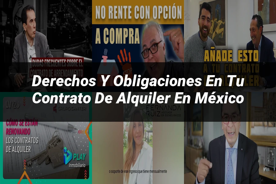 "Derechos y Obligaciones en tu Contrato de Alquiler en México"