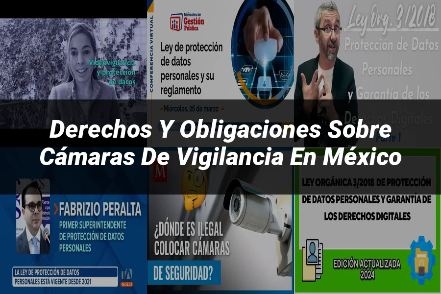 "Derechos y Obligaciones sobre Cámaras de Vigilancia en México"