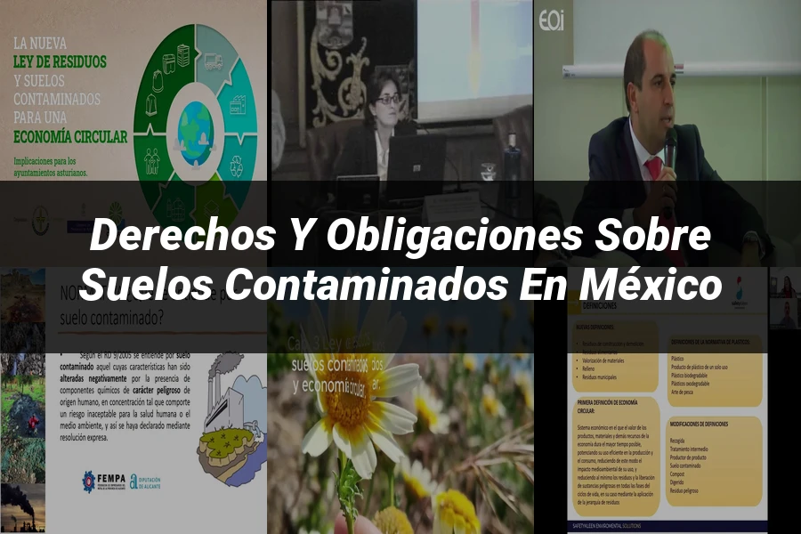 "Derechos y Obligaciones sobre Suelos Contaminados en México"