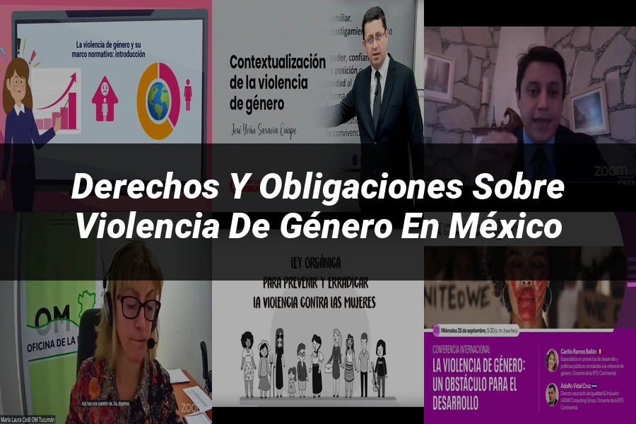 "Derechos y Obligaciones sobre Violencia de Género en México"