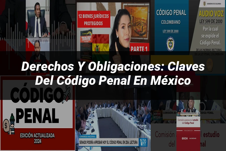 "Derechos y Obligaciones: Claves del Código Penal en México"