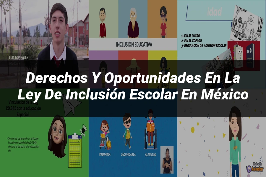 "Derechos y Oportunidades en la Ley de Inclusión Escolar en México"