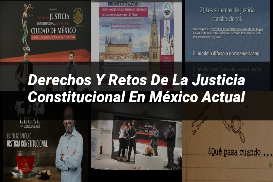 "Derechos y Retos de la Justicia Constitucional en México Actual"