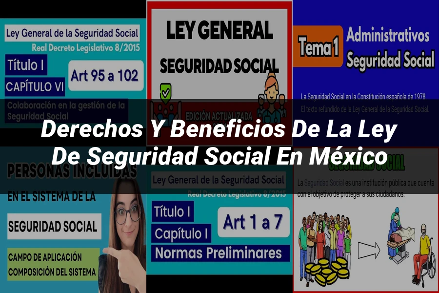 "Derechos y beneficios de la ley de seguridad social en México"