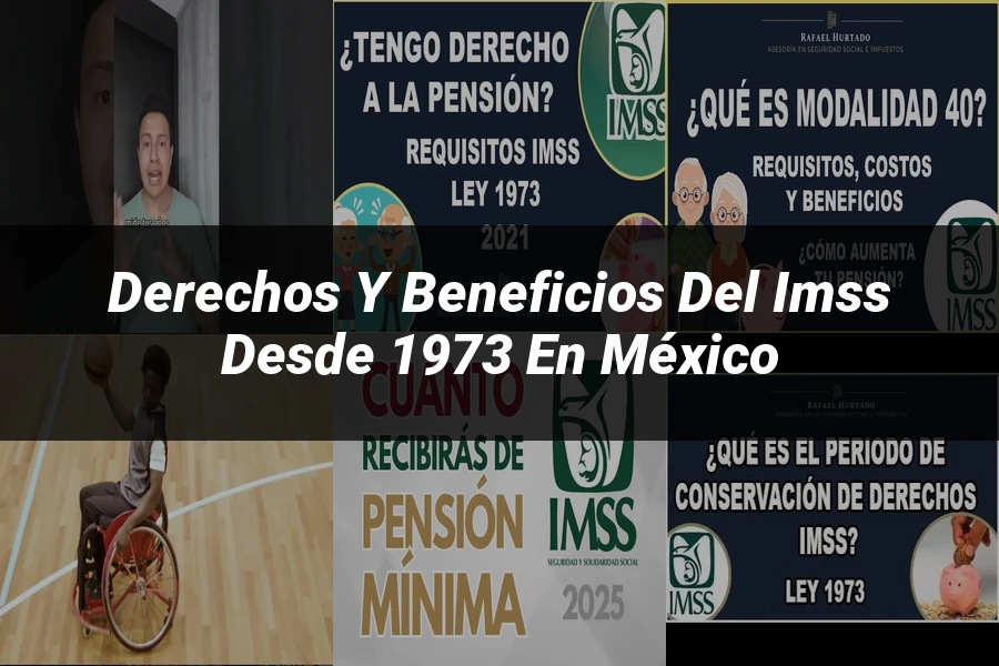 "Derechos y beneficios del IMSS desde 1973 en México"