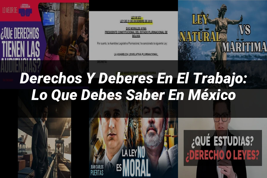 "Derechos y deberes en el trabajo: lo que debes saber en México"
