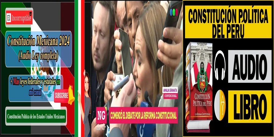 "Derechos y deberes en la constitución vigente de México"