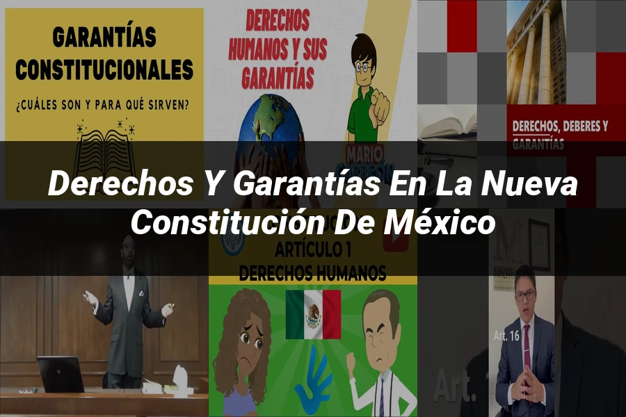 "Derechos y garantías en la nueva constitución de México"