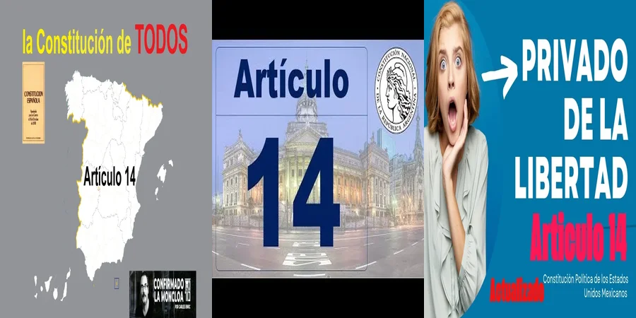 "Derechos y garantías que protege el artículo 14 en México"